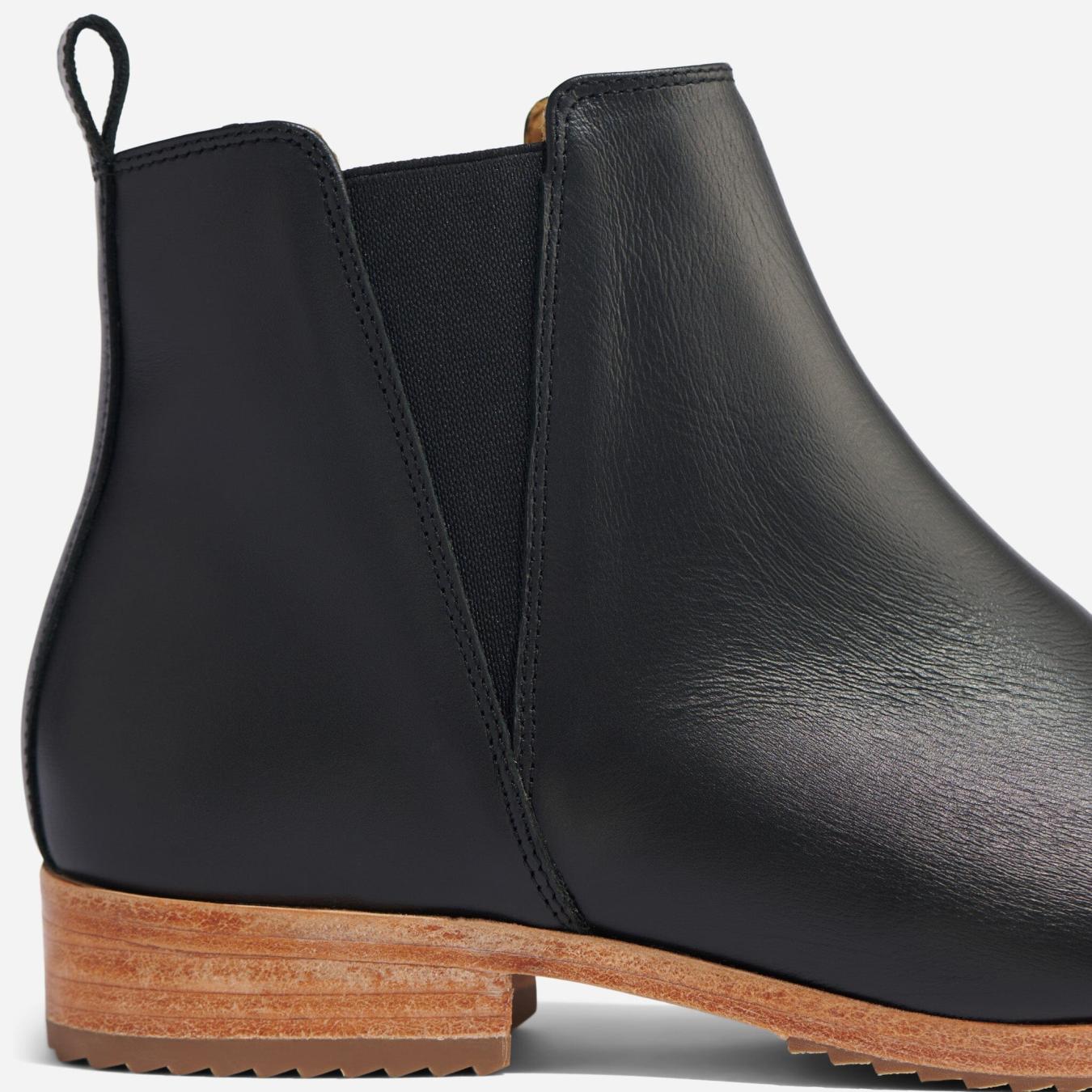 Nisolo Eva Everyday Chelsea Boot Black | Women Boots