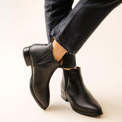 Nisolo Eva Everyday Chelsea Boot Black/Black | Women Boots