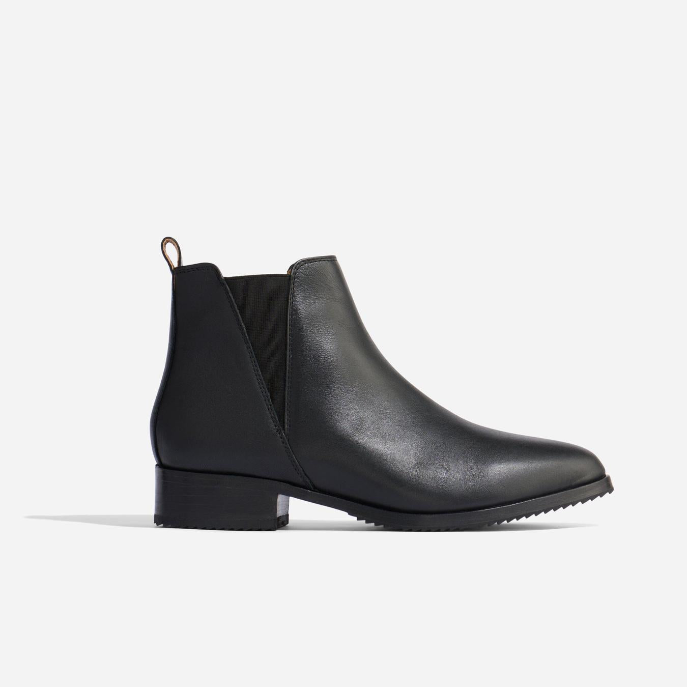 Nisolo Eva Everyday Chelsea Boot Black/Black | Women Boots