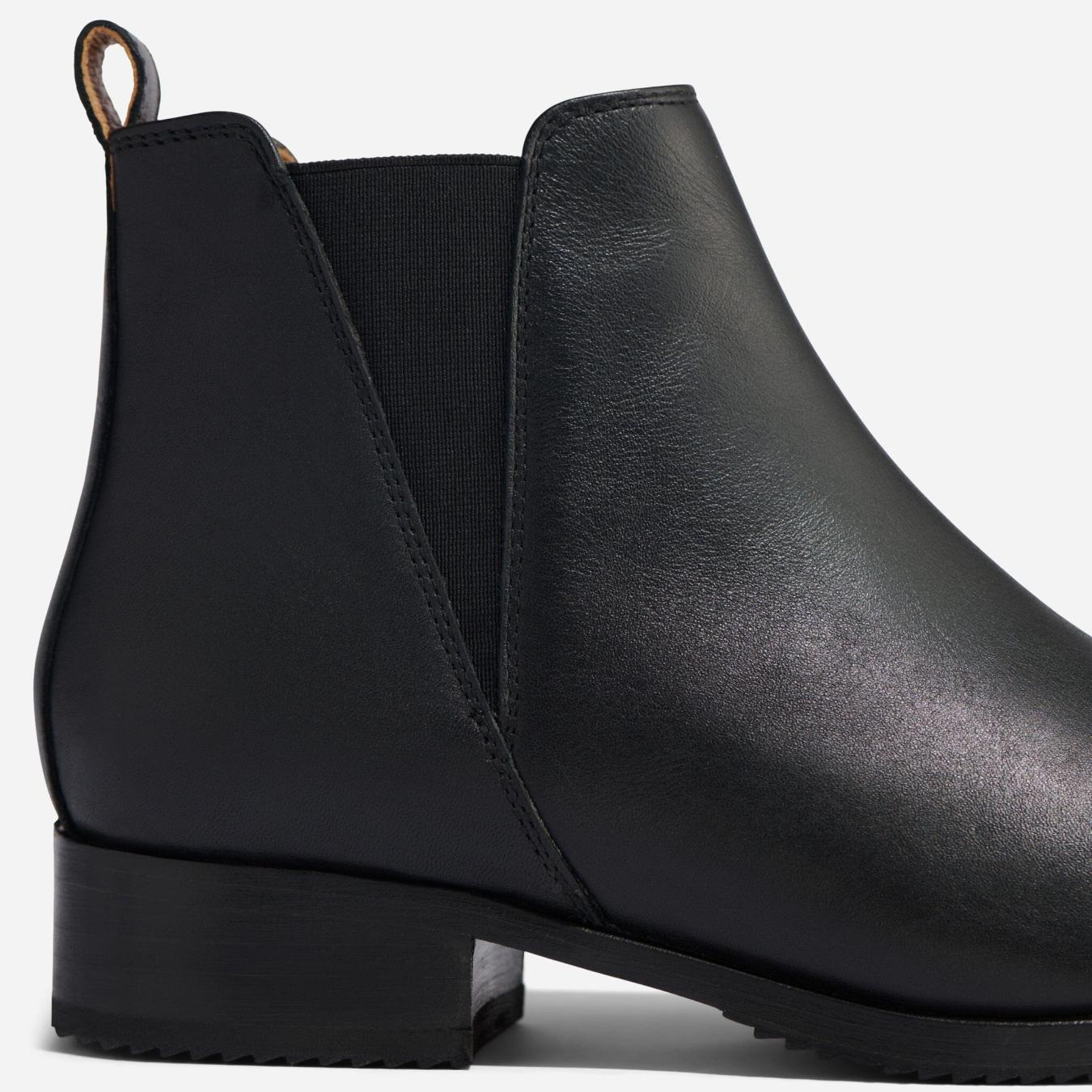 Nisolo Eva Everyday Chelsea Boot Black/Black | Women Boots