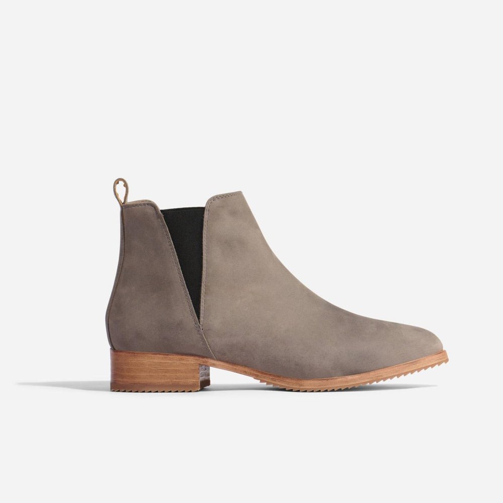 Nisolo Eva Everyday Chelsea Boot Grey | Women Boots
