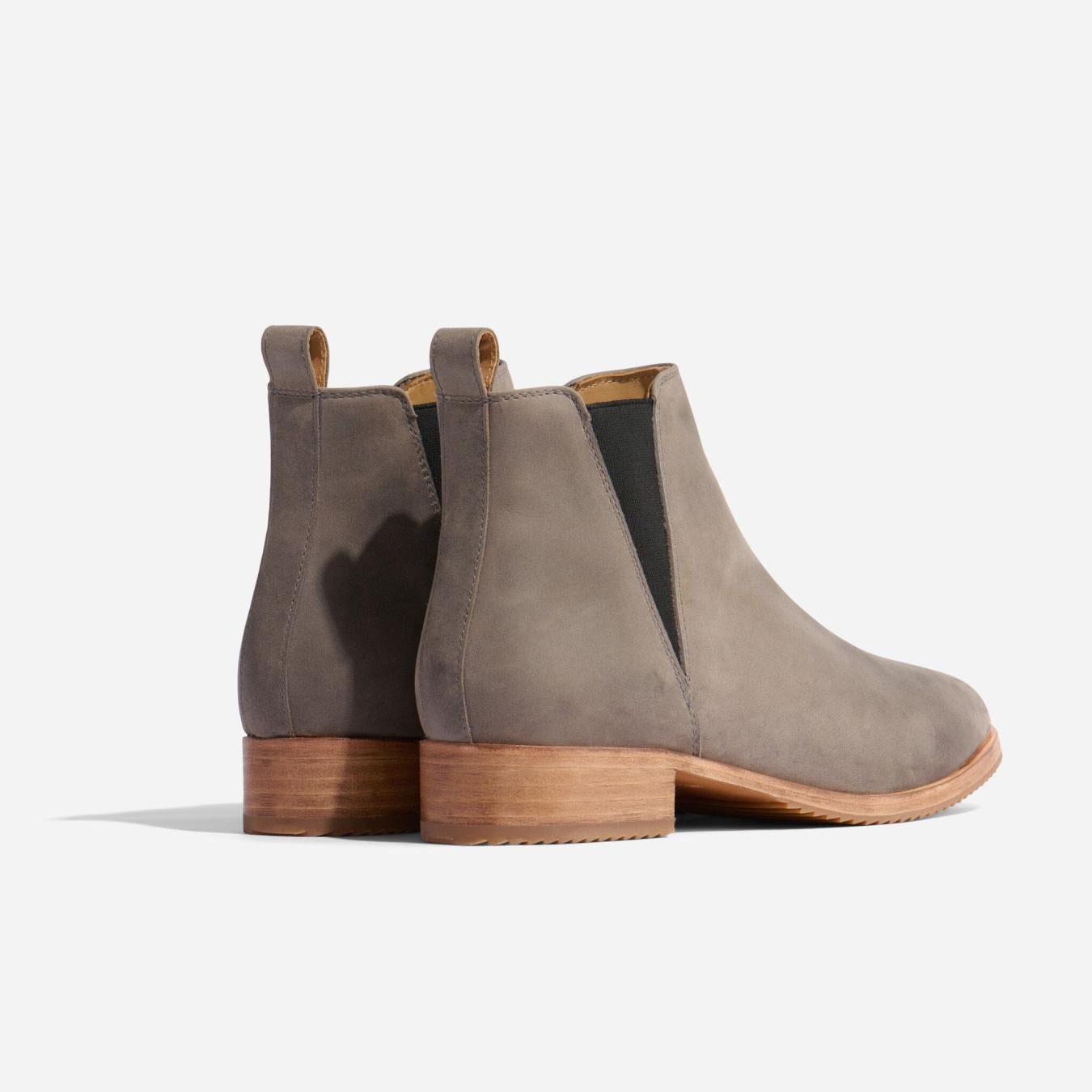 Nisolo Eva Everyday Chelsea Boot Grey | Women Boots
