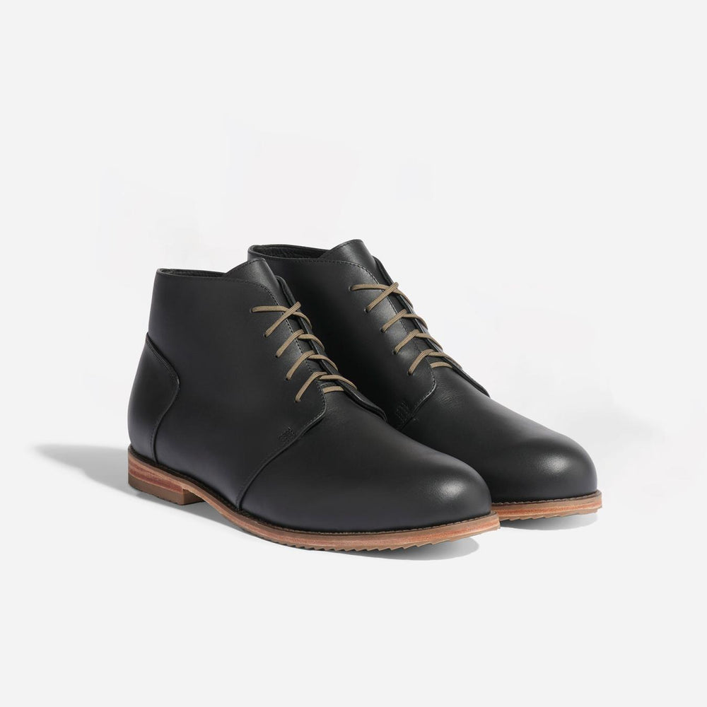Nisolo Everyday Chukka Boot Black | Men Boots