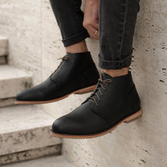 Nisolo Everyday Chukka Boot Black | Men Boots