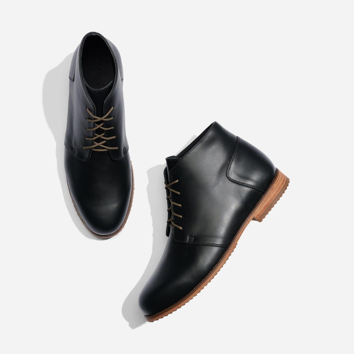 Nisolo Everyday Chukka Boot Black | Men Boots
