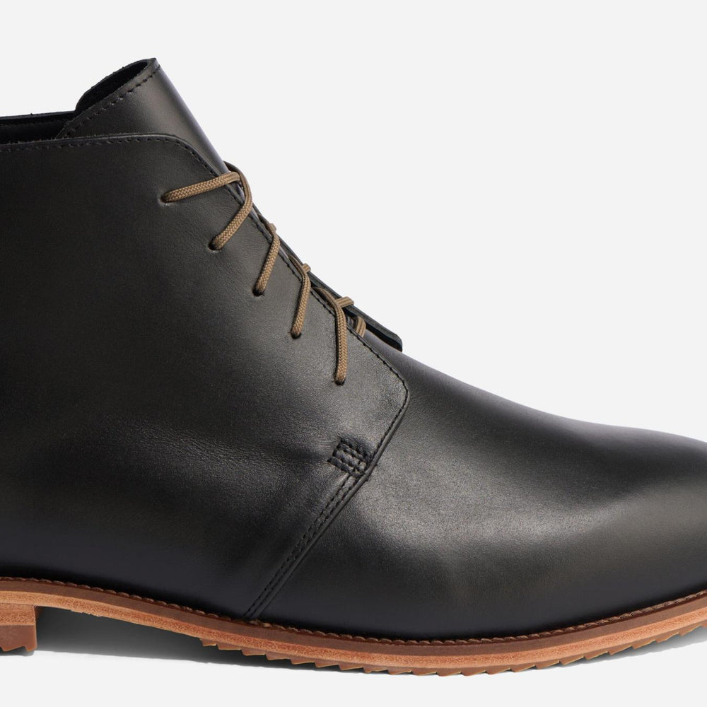 Nisolo Everyday Chukka Boot Black | Men Boots