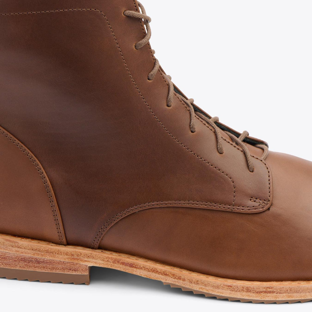 Nisolo Everyday Lace-Up Boot Brown | Men Boots