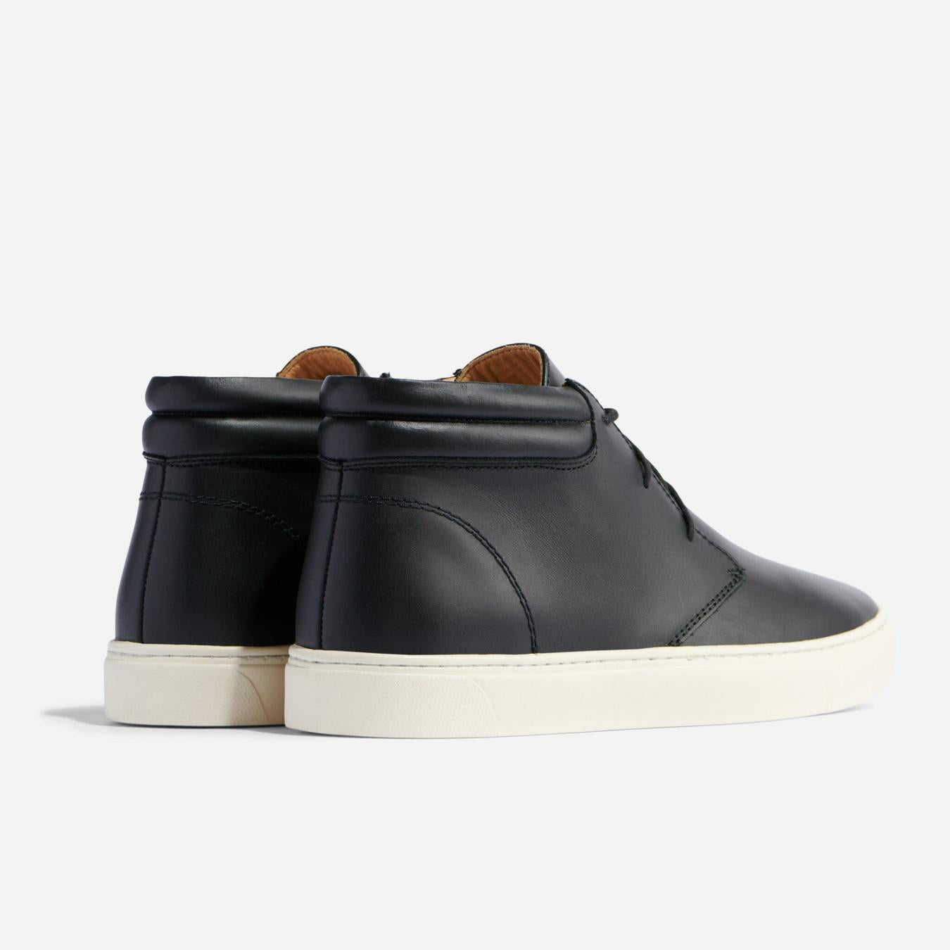 Nisolo Everyday Mid Top Sneaker Black | Men Sneakers