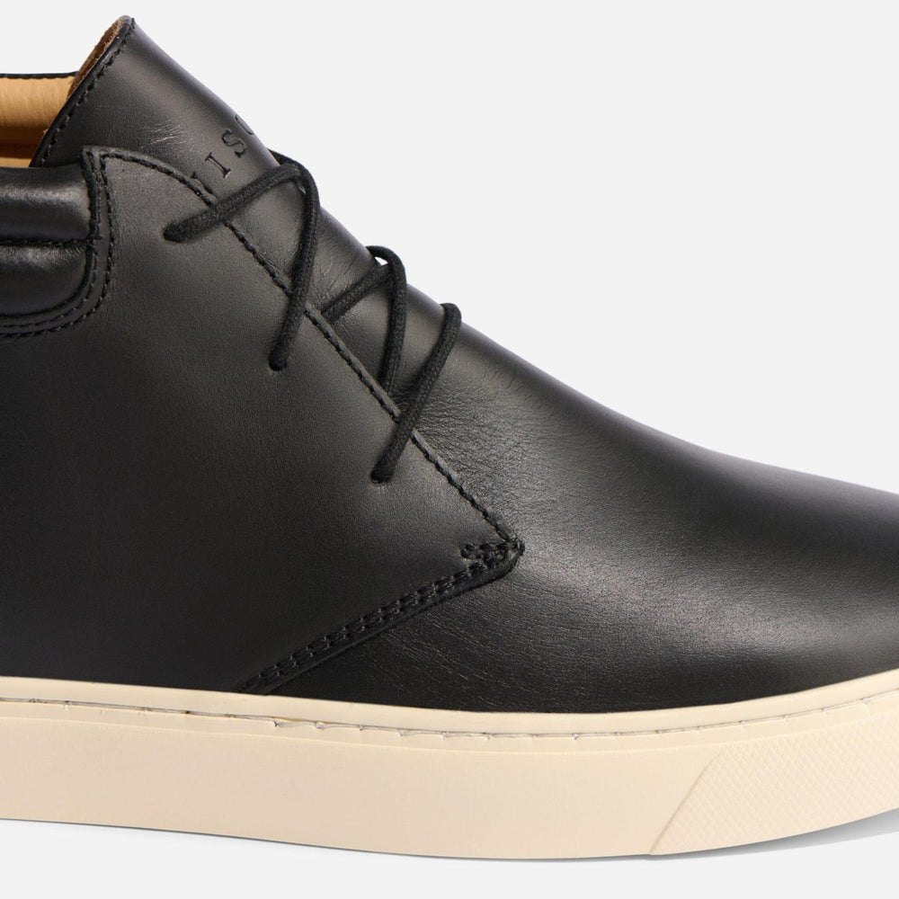 Nisolo Everyday Mid Top Sneaker Black | Men Sneakers