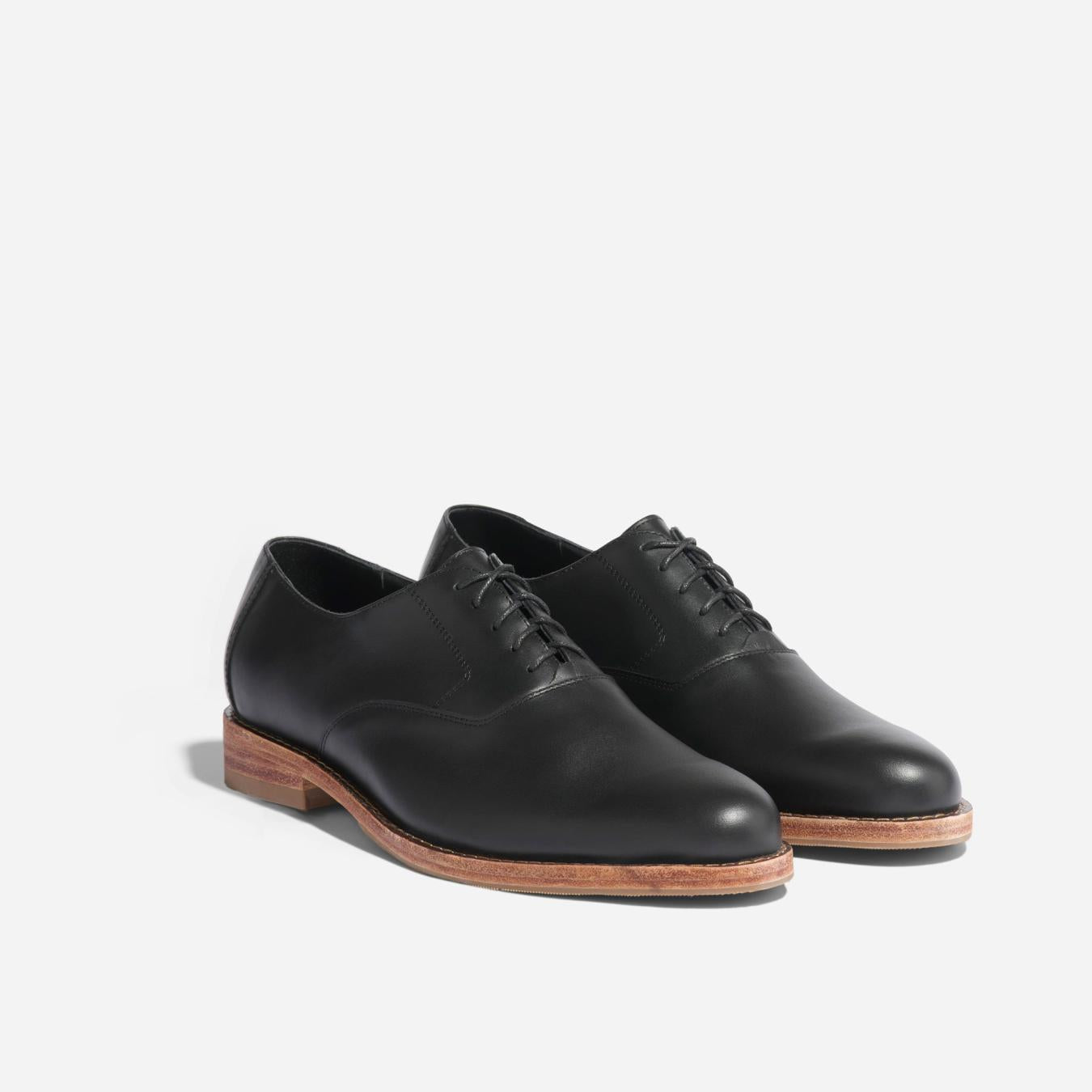 Nisolo Everyday Oxford Black | Men Oxfords &amp; Loafers