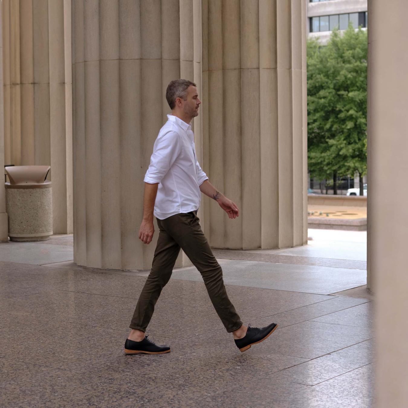 Nisolo Everyday Oxford Black | Men Oxfords &amp; Loafers