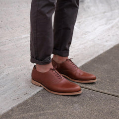 Nisolo Everyday Oxford Brandy | Men Oxfords &amp; Loafers