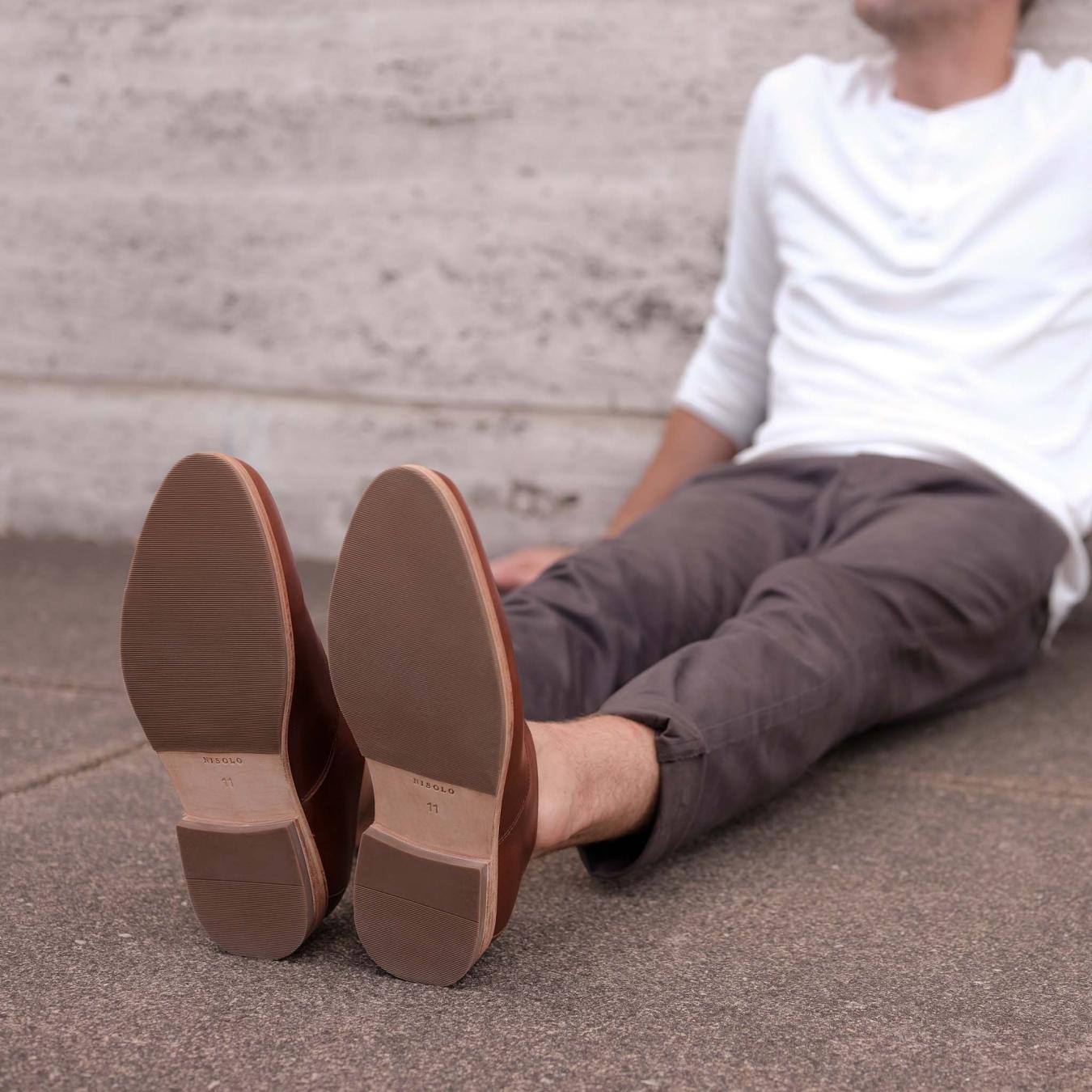 Nisolo Everyday Oxford Brandy | Men Oxfords &amp; Loafers