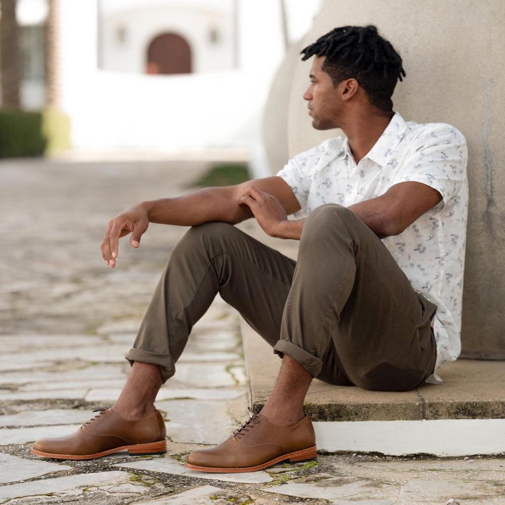 Nisolo Everyday Oxford Brown | Men Oxfords &amp; Loafers