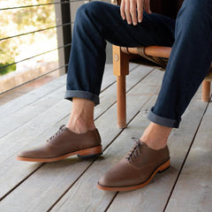 Nisolo Everyday Oxford Brown | Men Oxfords &amp; Loafers