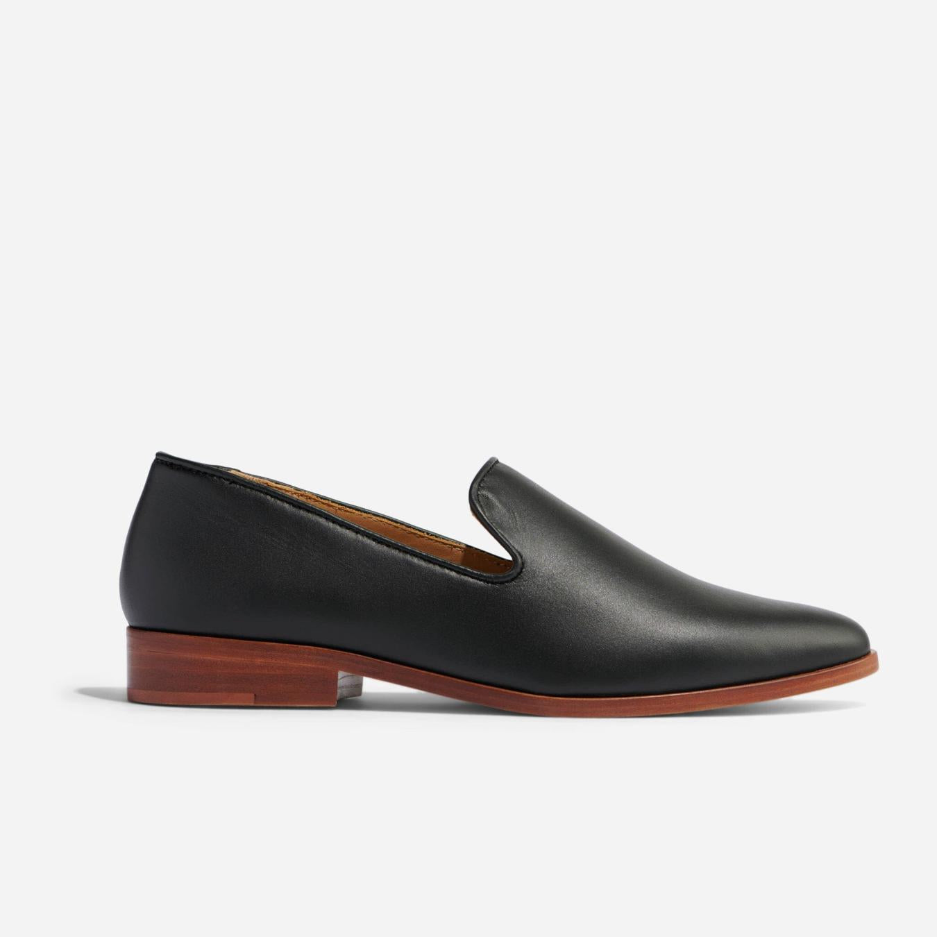 Nisolo Everyday Slip On Loafer Black | Women Flats &amp; Slip Ons