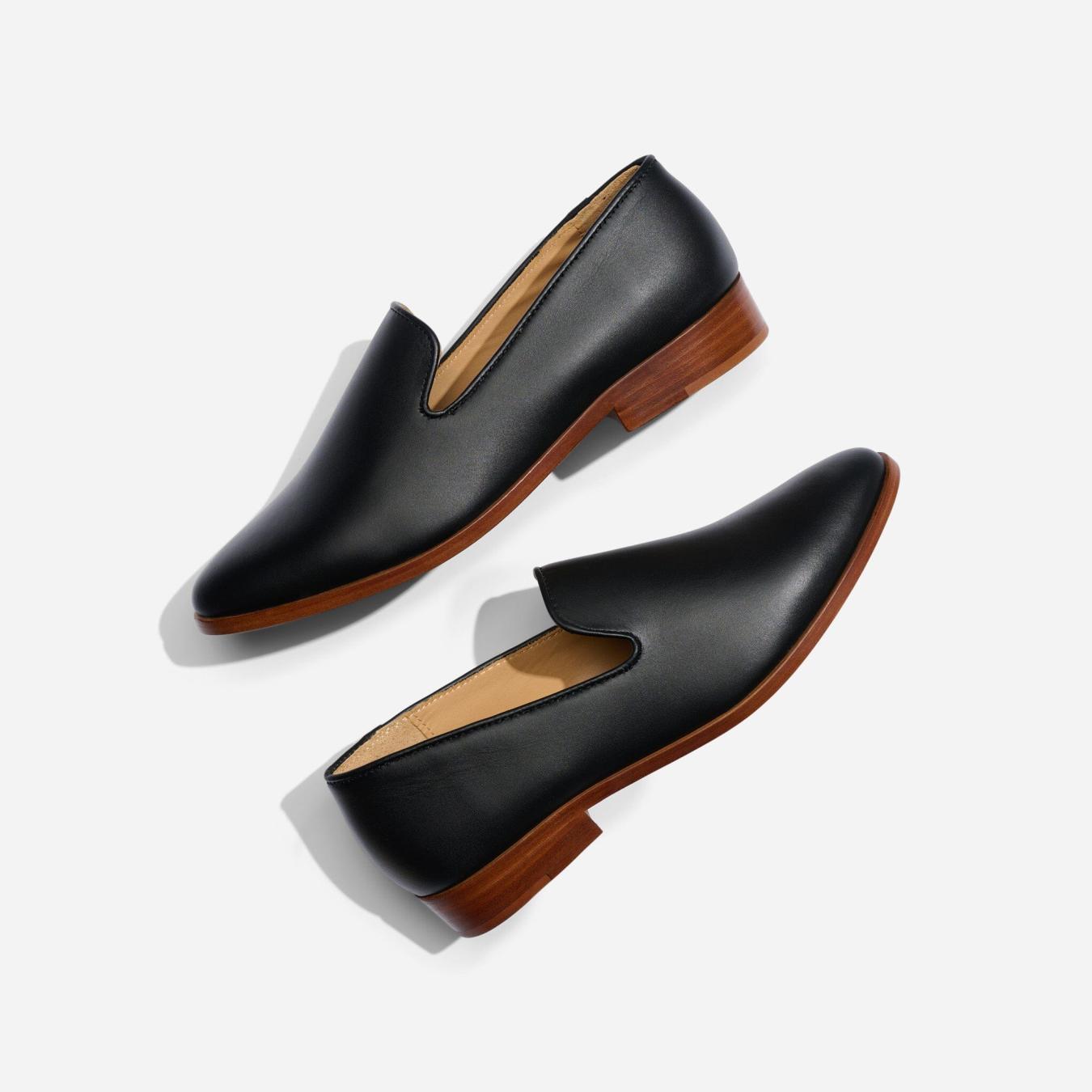 Nisolo Everyday Slip On Loafer Black | Women Loafers &amp; Mules