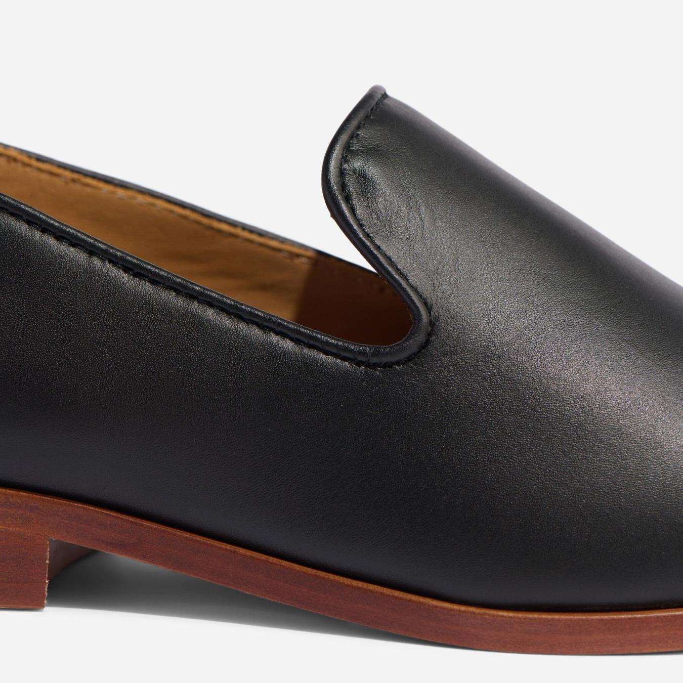 Nisolo Everyday Slip On Loafer Black | Women Loafers &amp; Mules