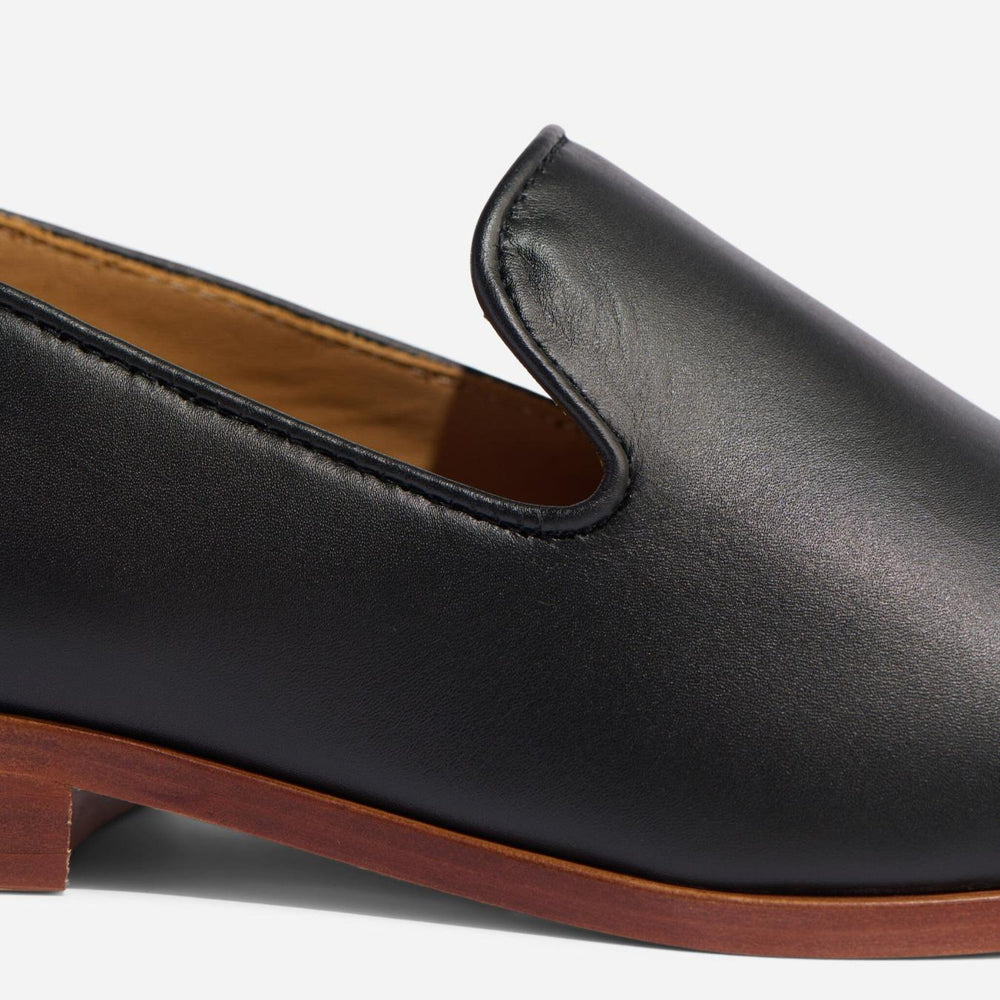Nisolo Everyday Slip On Loafer Black | Women Loafers &amp; Mules
