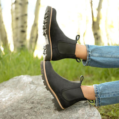 Nisolo Go-To Lug Chelsea Boot Black | Women Boots