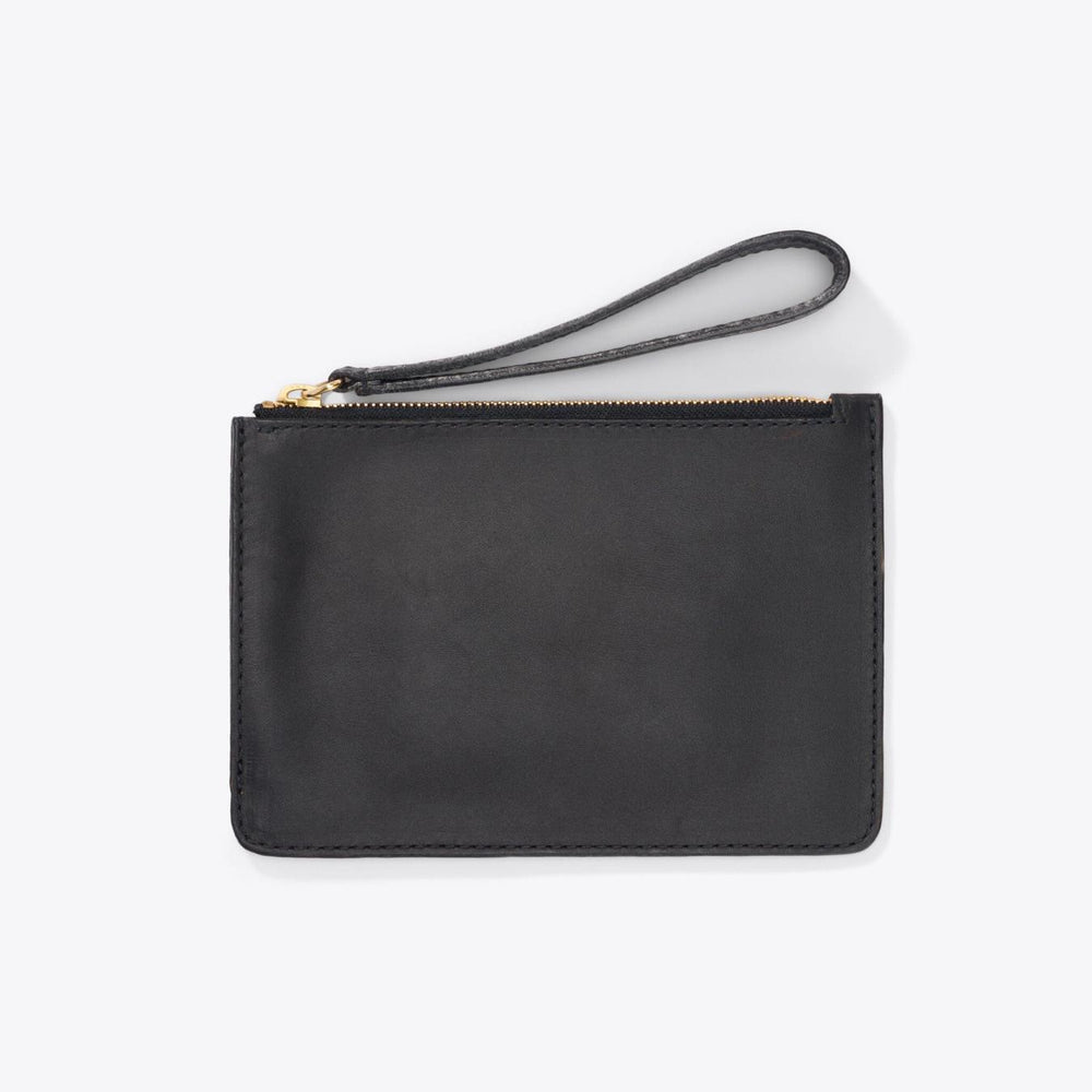 Nisolo Go-To Wristlet Clutch Black | Women Bags &amp; Wallets