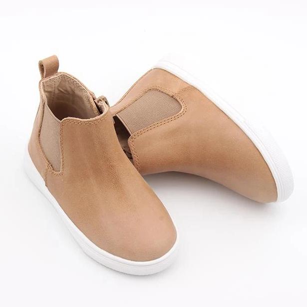 Nisolo Hard Sole Waxed Leather Chelsea Boot Sedona Brown | Baby Baby, Toddler &amp; Kids Shoes