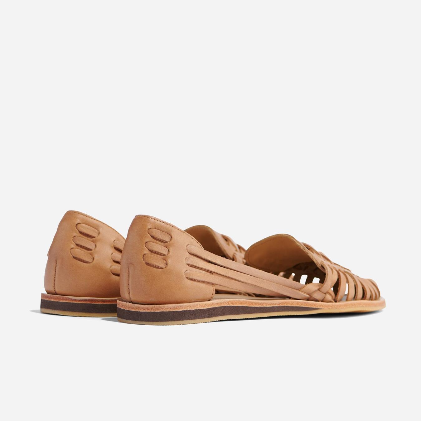 Nisolo Huarache Sandal Almond | Women Flats &amp; Slip Ons