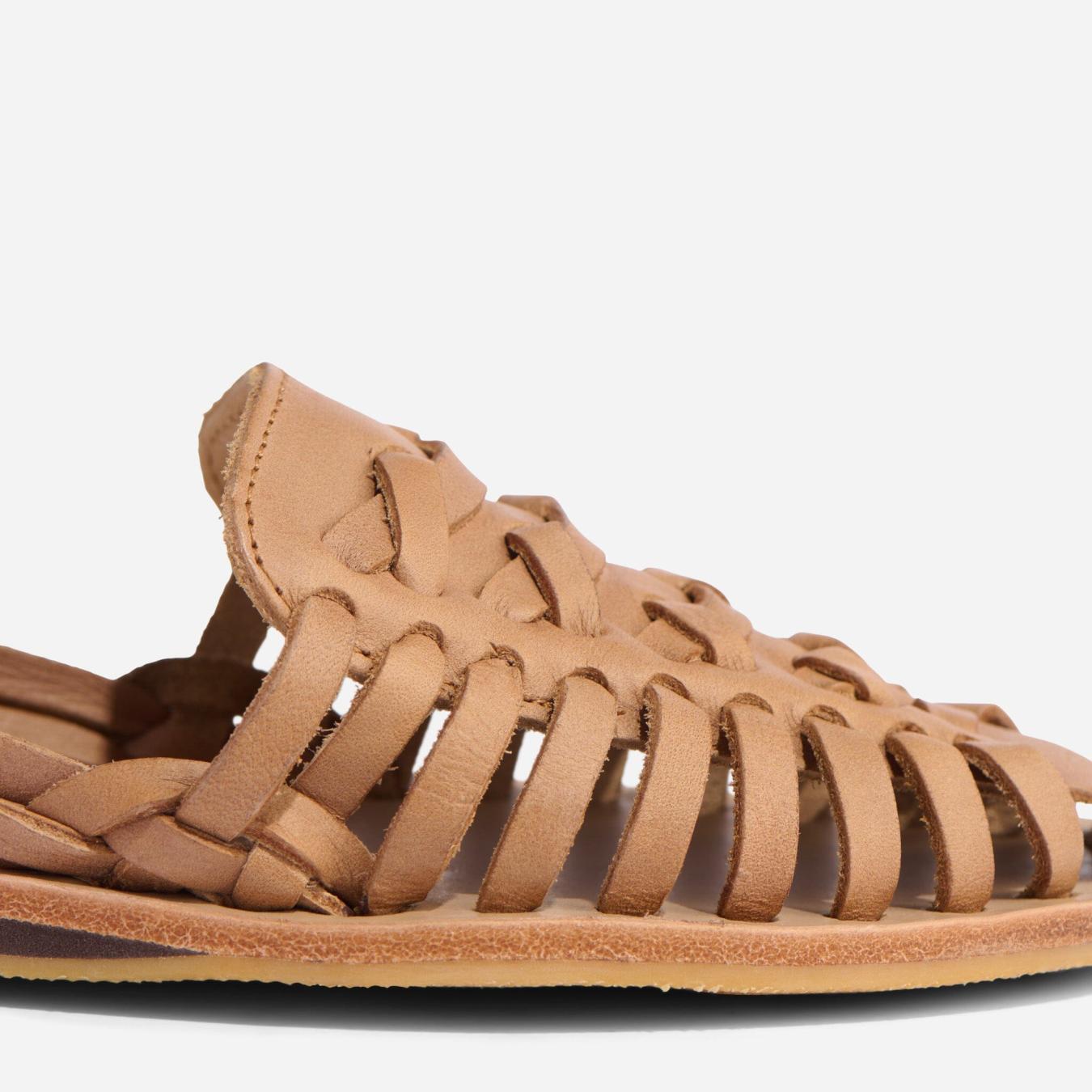 Nisolo Huarache Sandal Almond | Women Sandals