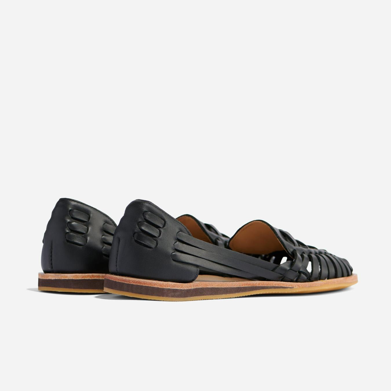 Nisolo Huarache Sandal Black | Women Sandals