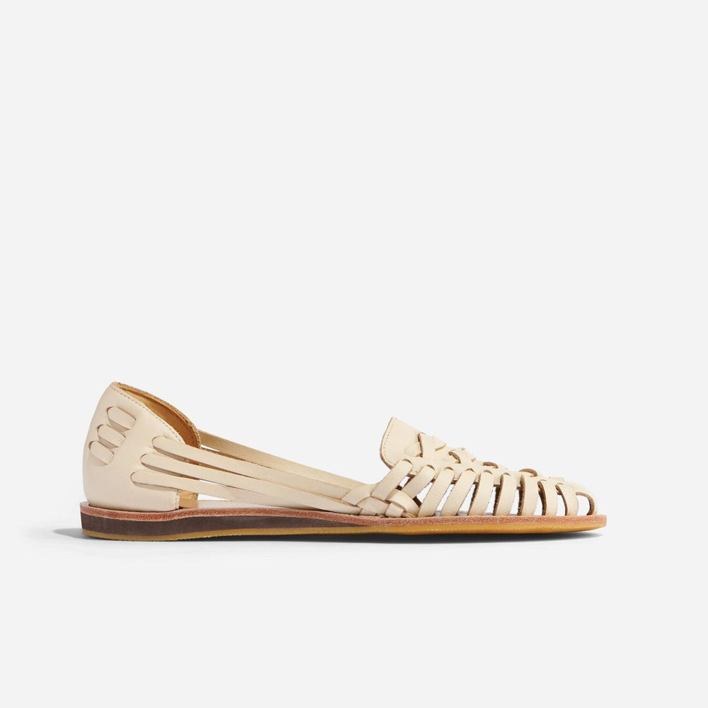 Nisolo Huarache Sandal Bone | Women Flats &amp; Slip Ons