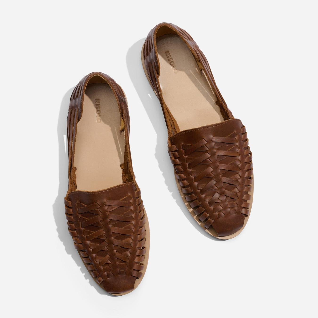 Nisolo Huarache Sandal Brown | Men Sandals &amp; Slip Ons