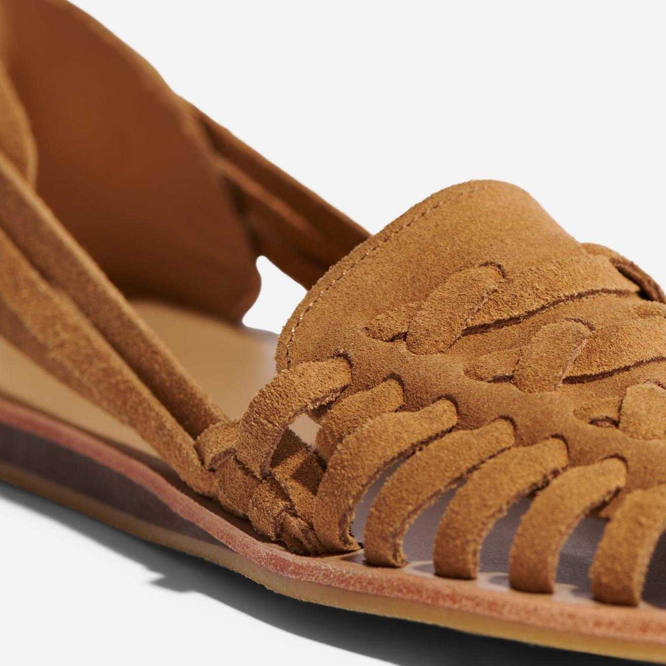 Nisolo Huarache Sandal Caramel | Women Sandals