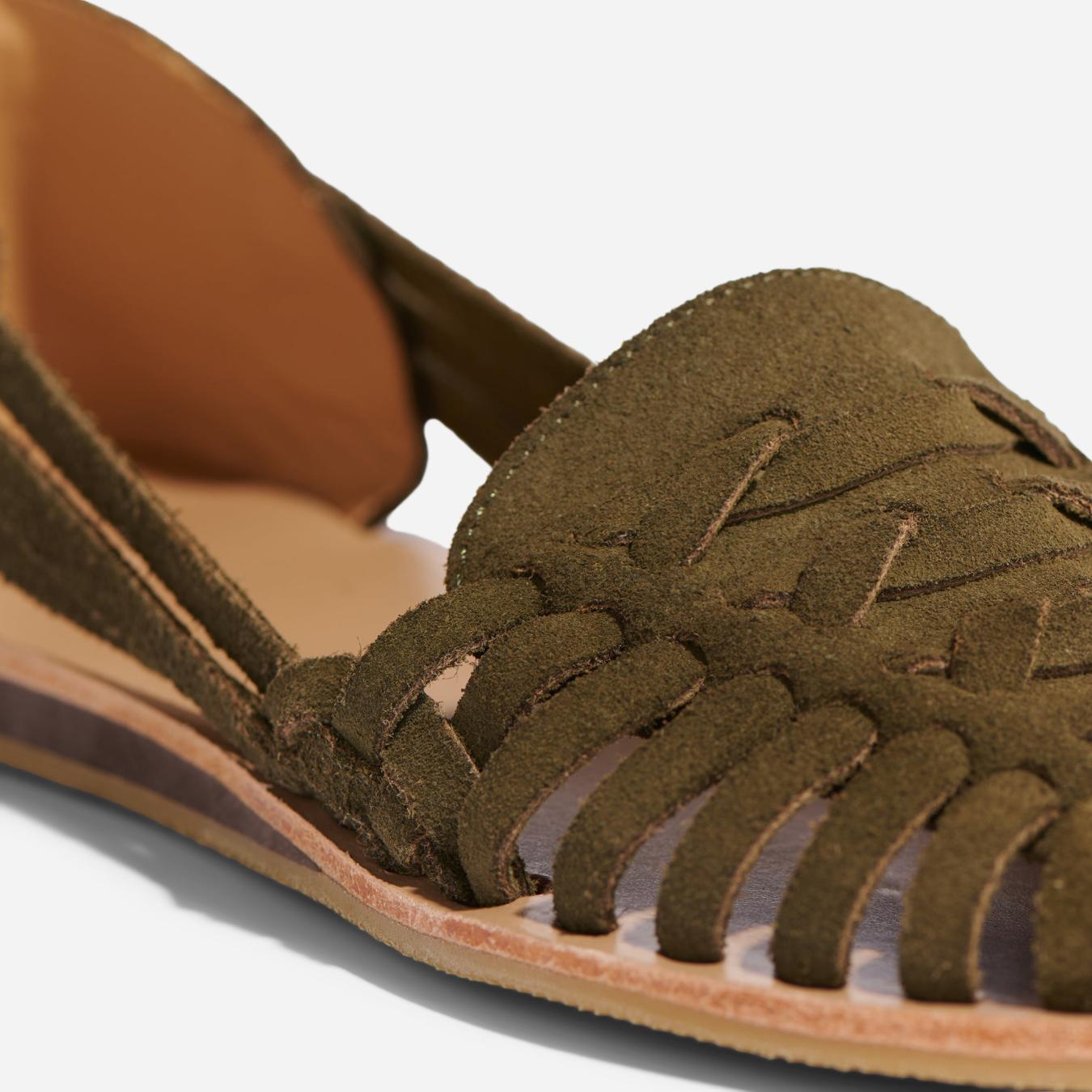 Nisolo Huarache Sandal Forest Green | Women Sandals