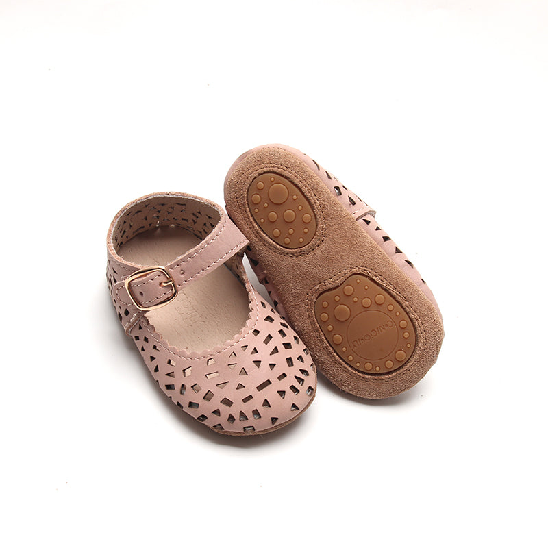 Nisolo Leather Boho Mary Janes Rosewater | Baby Baby, Toddler &amp; Kids Shoes