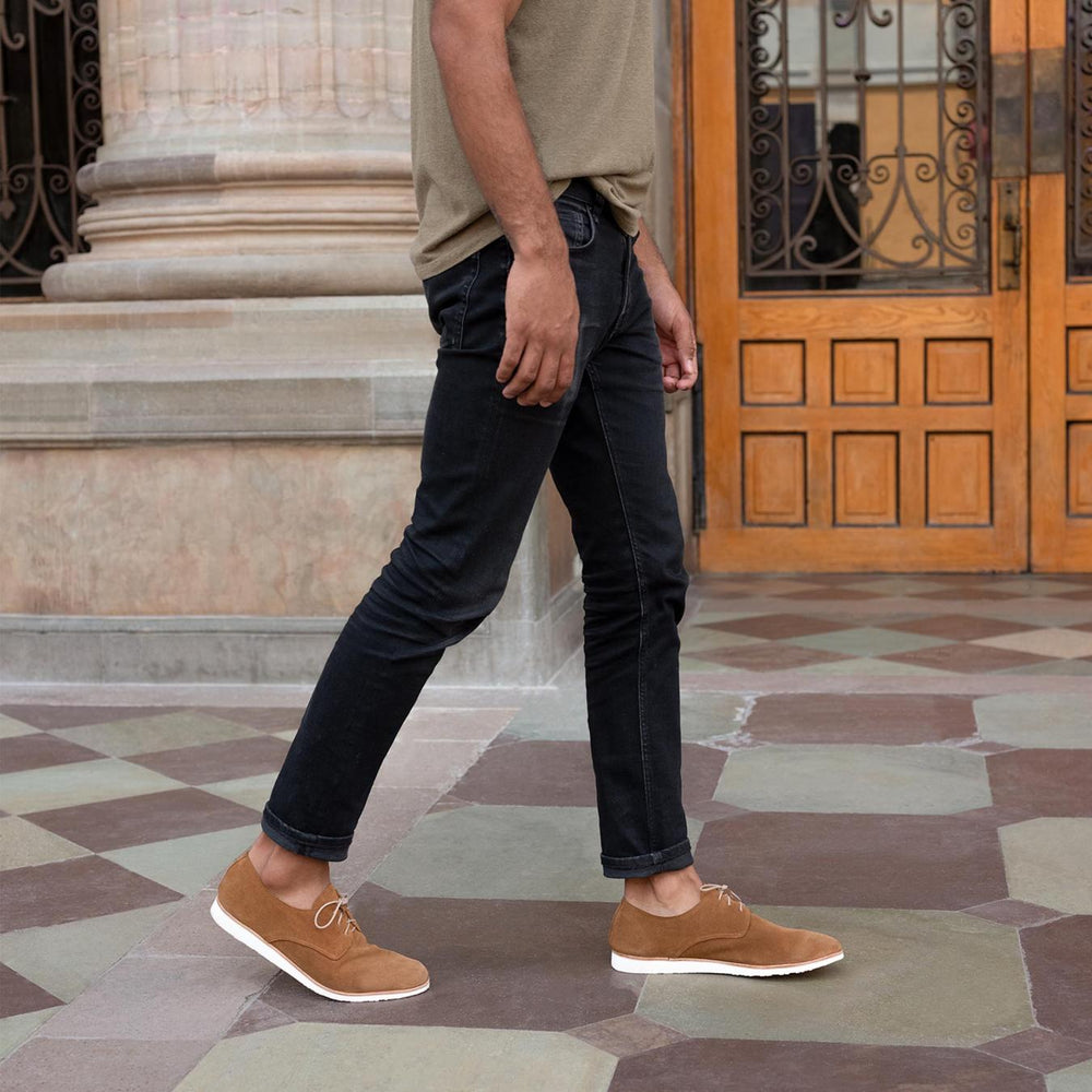 Nisolo Lightweight Flex Derby Nutmeg | Men Boots