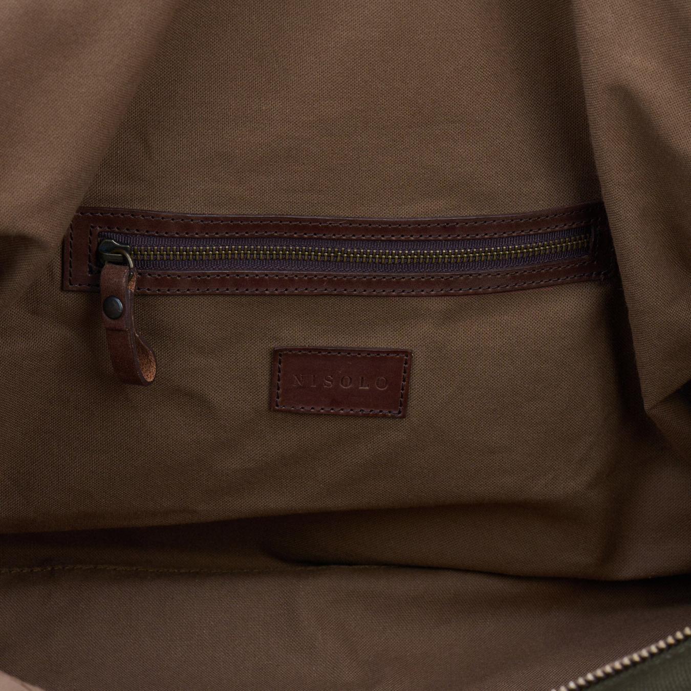 Nisolo Luis Weekender Forest Green | Men Bags &amp; Wallets