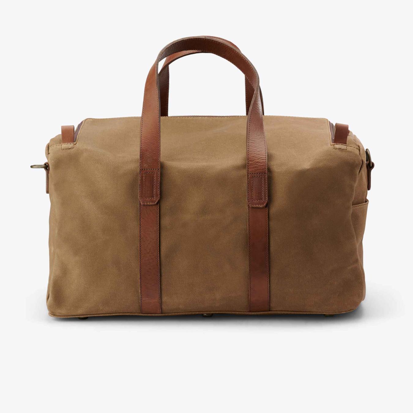 Nisolo Luis Weekender Waxed Canvas | Men Bags &amp; Wallets