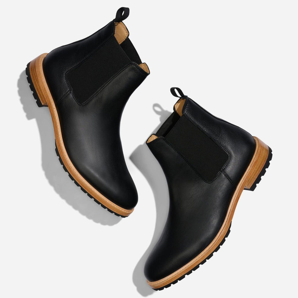 Nisolo Marco Everyday Chelsea Boot Black | Men Boots