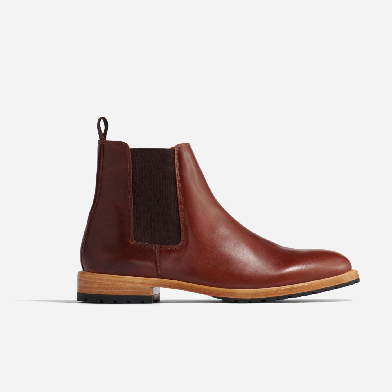 Nisolo Marco Everyday Chelsea Boot Mahogany | Men Boots