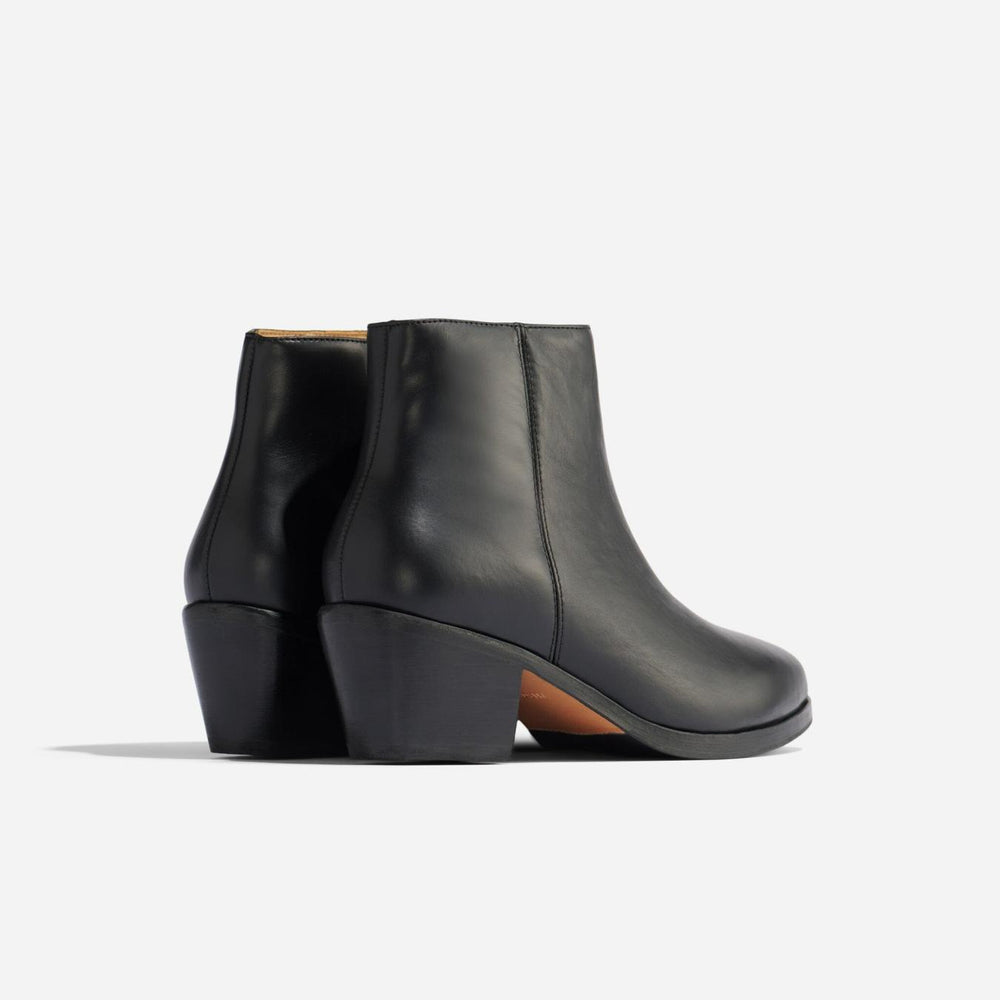 Nisolo Marisa Inside Zip Boot Black | Women Boots