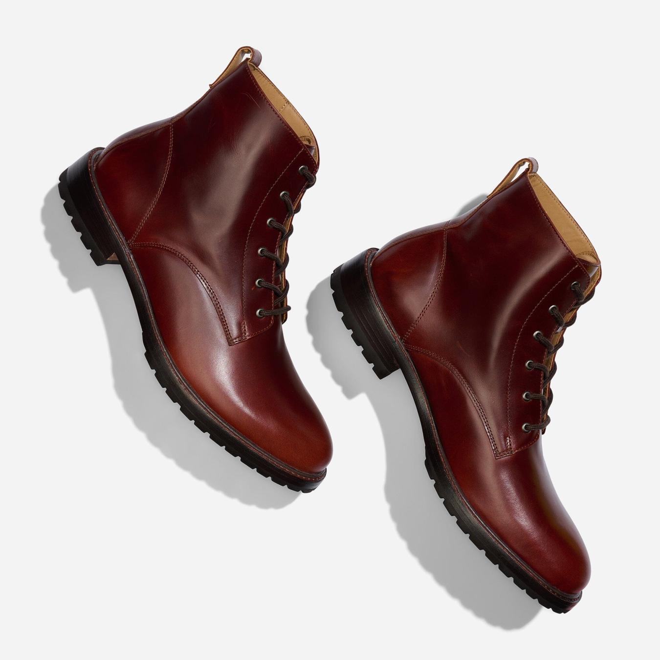 Nisolo Martin All-Weather Boot Mahogany | Men Boots