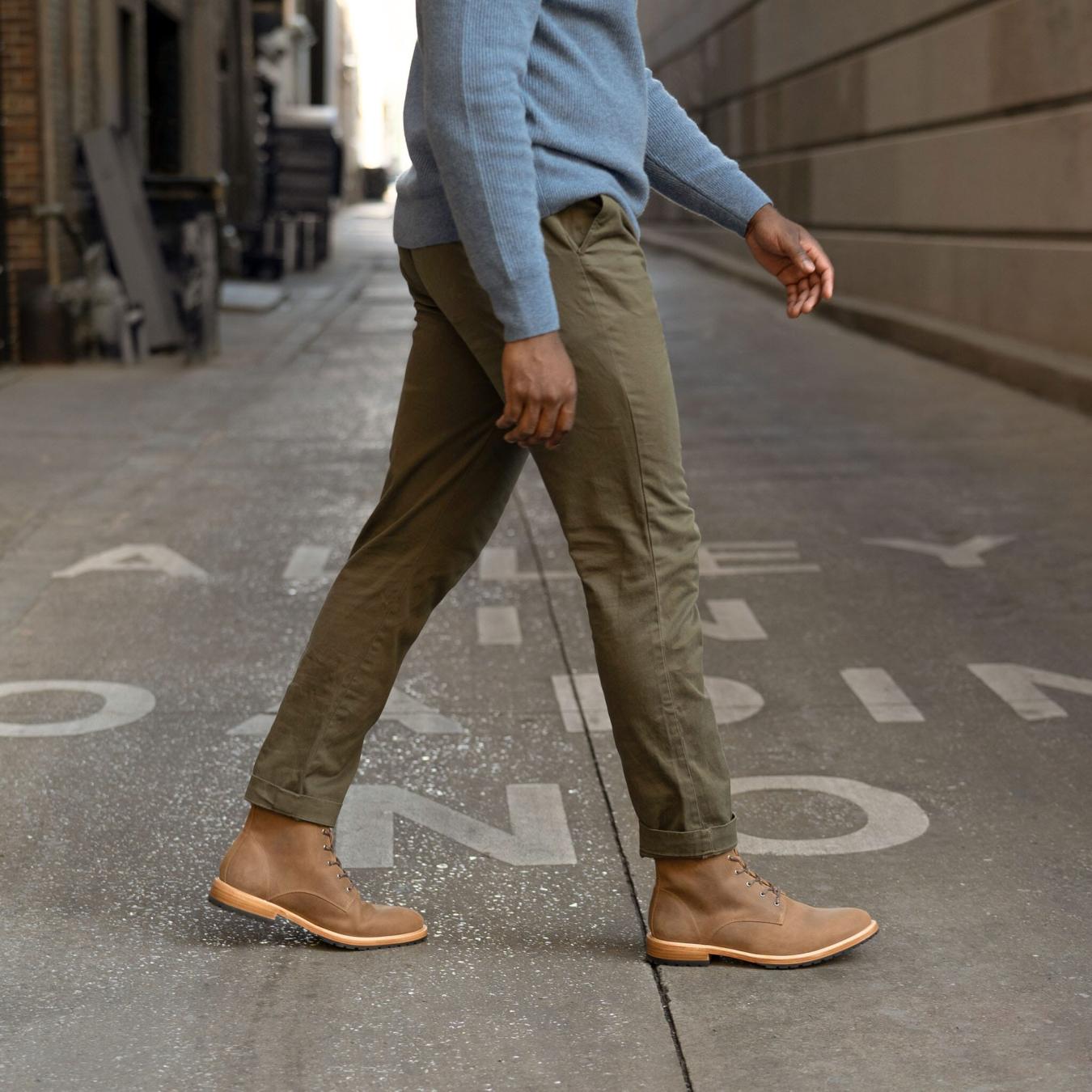 Nisolo Martin All-Weather Boot Tobacco | Men Boots