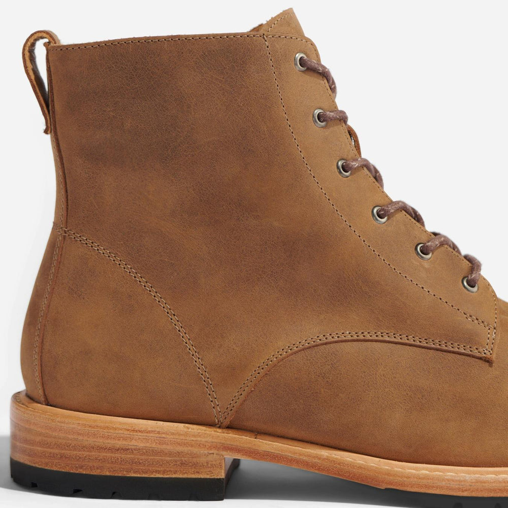 Nisolo Martin All-Weather Boot Tobacco | Men Boots