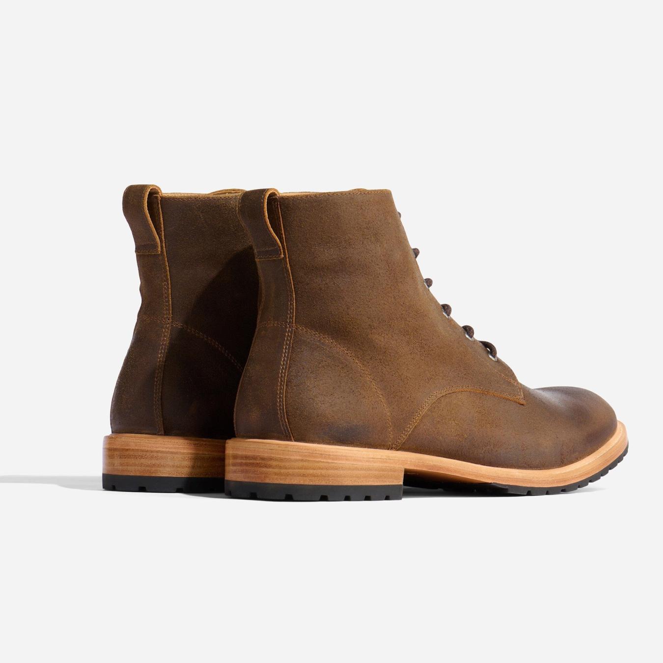 Nisolo Martin All-Weather Boot Waxed Brown | Men Boots