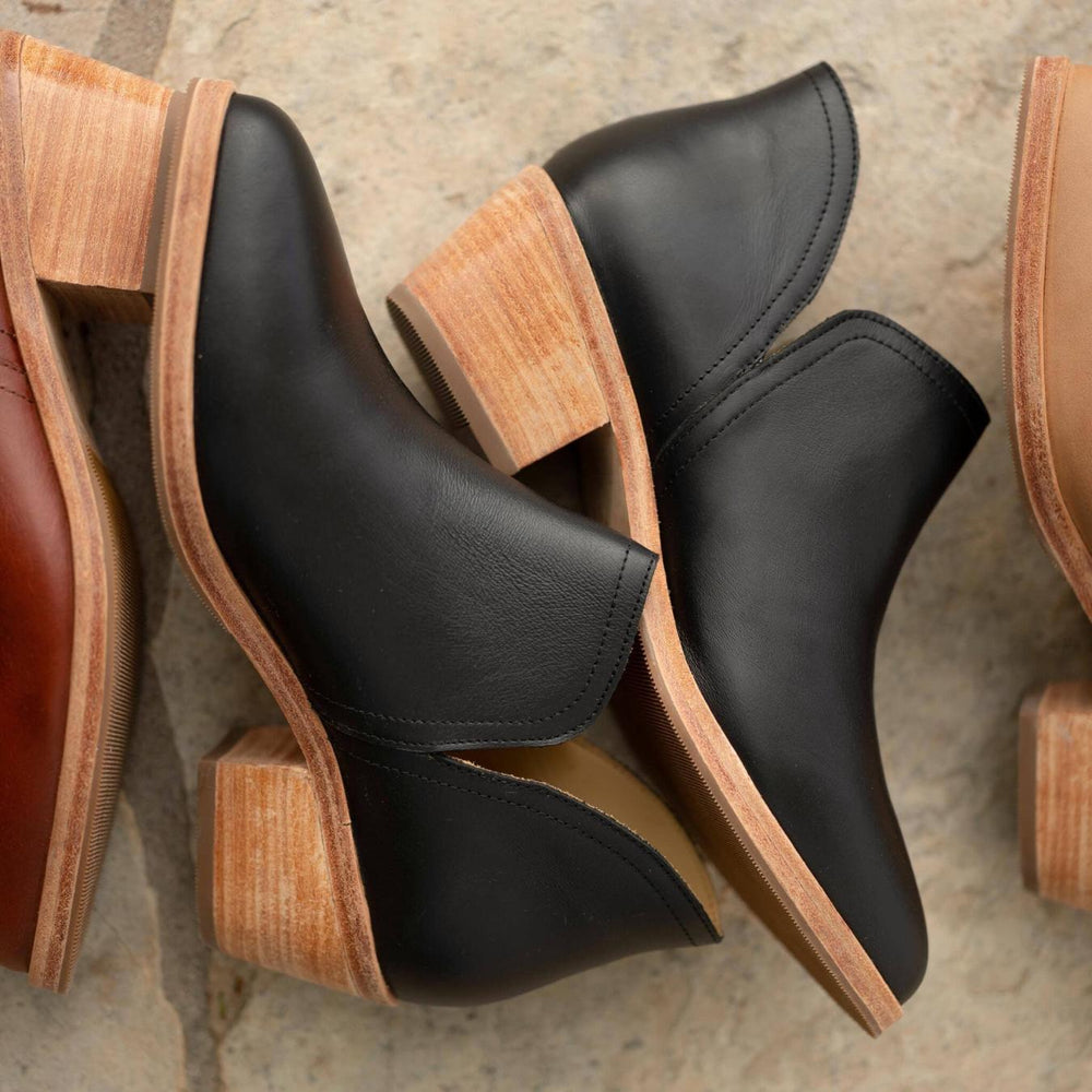 Nisolo Mia Everyday Ankle Bootie Black | Women Boots