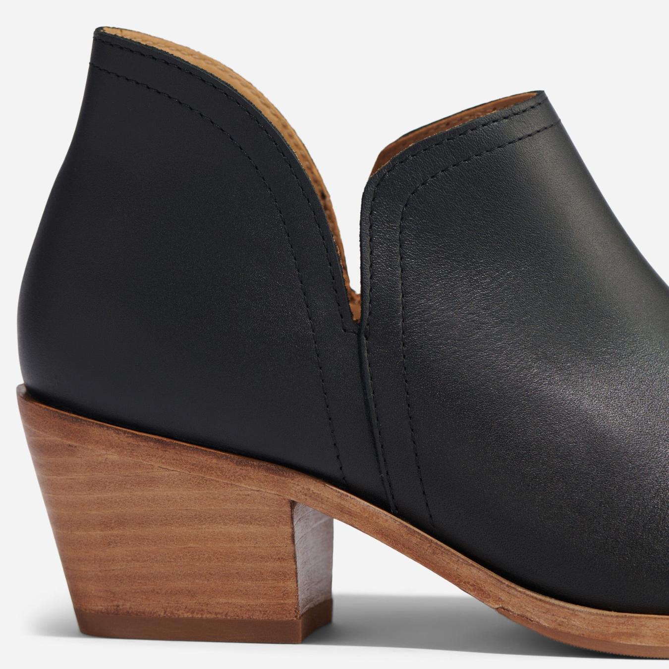 Nisolo Mia Everyday Ankle Bootie Black | Women Heels