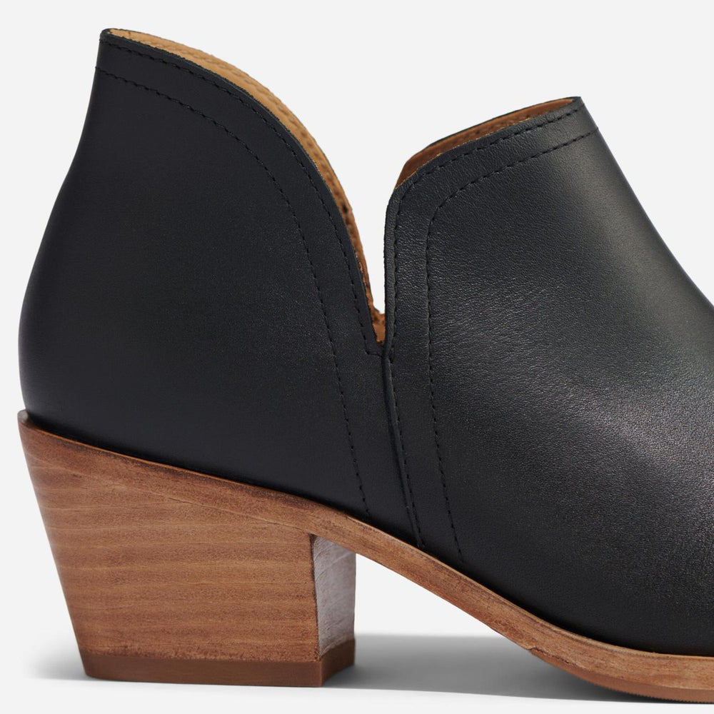 Nisolo Mia Everyday Ankle Bootie Black | Women Heels