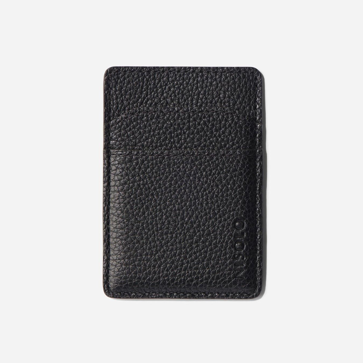 Nisolo Nico Card Case Wallet Black | Men Bags &amp; Wallets
