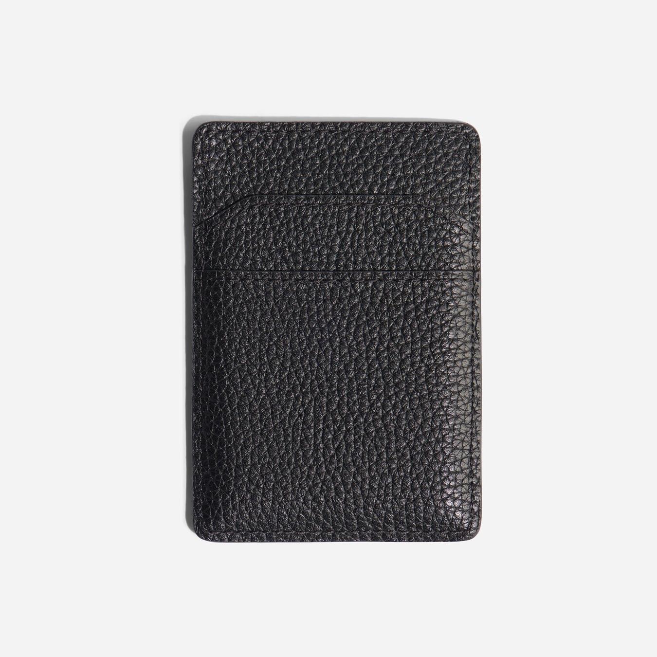 Nisolo Nico Card Case Wallet Black | Men Bags &amp; Wallets