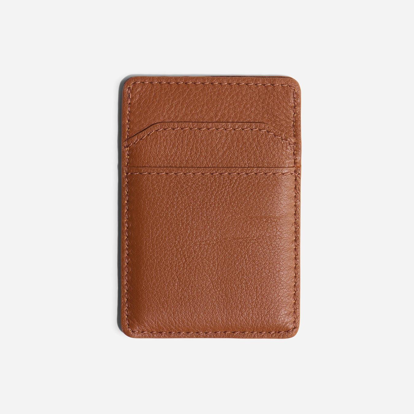 Nisolo Nico Card Case Wallet Caramel | Men Bags &amp; Wallets